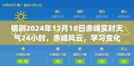 赤峰未来风云变幻,励志之旅与实时天气的拥抱,赤峰风云预测至2024年12月18日