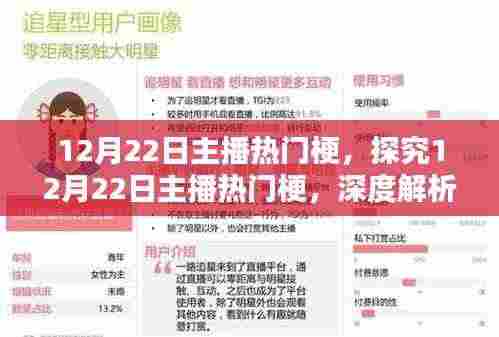 深度解析,探究主播热门梗背后的影响力与影响——以12月22日为例