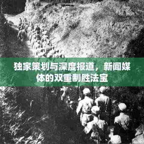 独家策划与深度报道,新闻媒体的双重制胜法宝