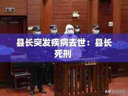 县长突发疾病去世：县长死刑 