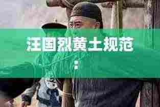 汪国烈黄土规范: