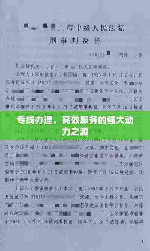 专线办理,高效服务的强大动力之源