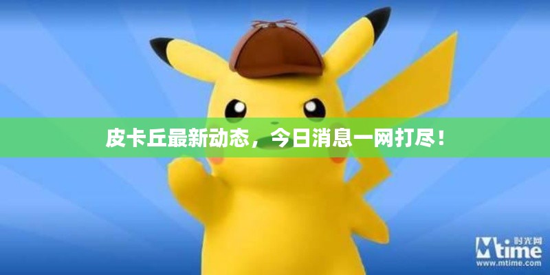 皮卡丘最新动态,今日消息一网打尽!